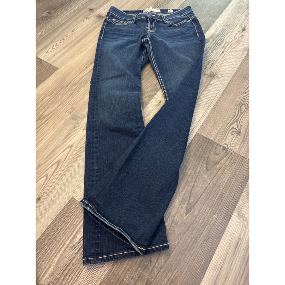 BKE Payton Bootcut Jeans Womens 27R Dark Wash Stretch Denim BK13175R